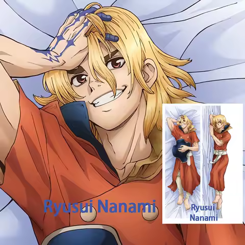 Dakimakura Anime Body Pillow Cover for Ryusui Nanami Double-Sided Hugging Pillow Case
