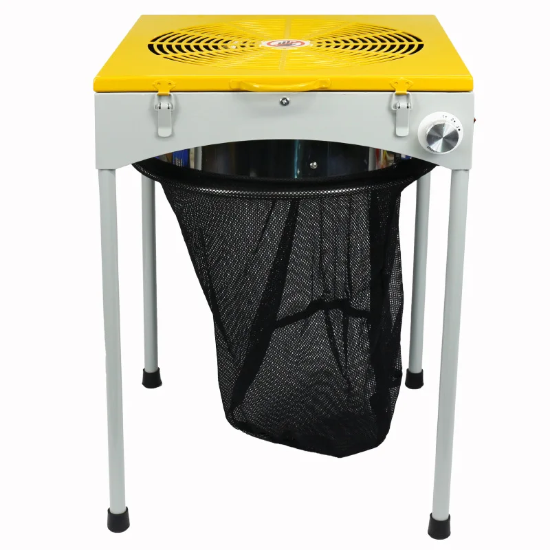 

18-дюймовый измельчитель для газона с сетчатым мешком, электрический триммер для газона с закрытым кожухом, небольшой газонный измельчитель.