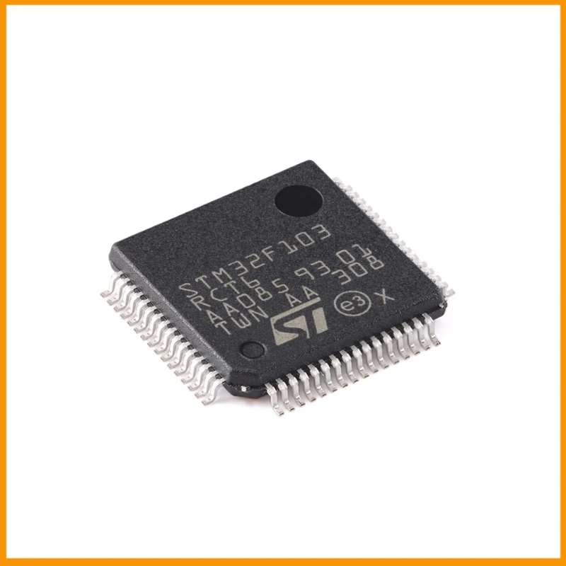 1~5Pcs  New  Original STM32F103RCT6  STM32F103  Microcontroller IC 32-Bit 72MHz 256KB (256K x 8) LQPF-64