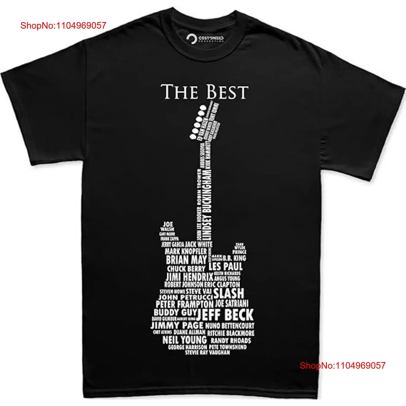 

Футболка Guitar Legends 1959, американский стандарт, винтажная стираная уличная одежда, мужская мода, растянутая, универсальная, унисекс