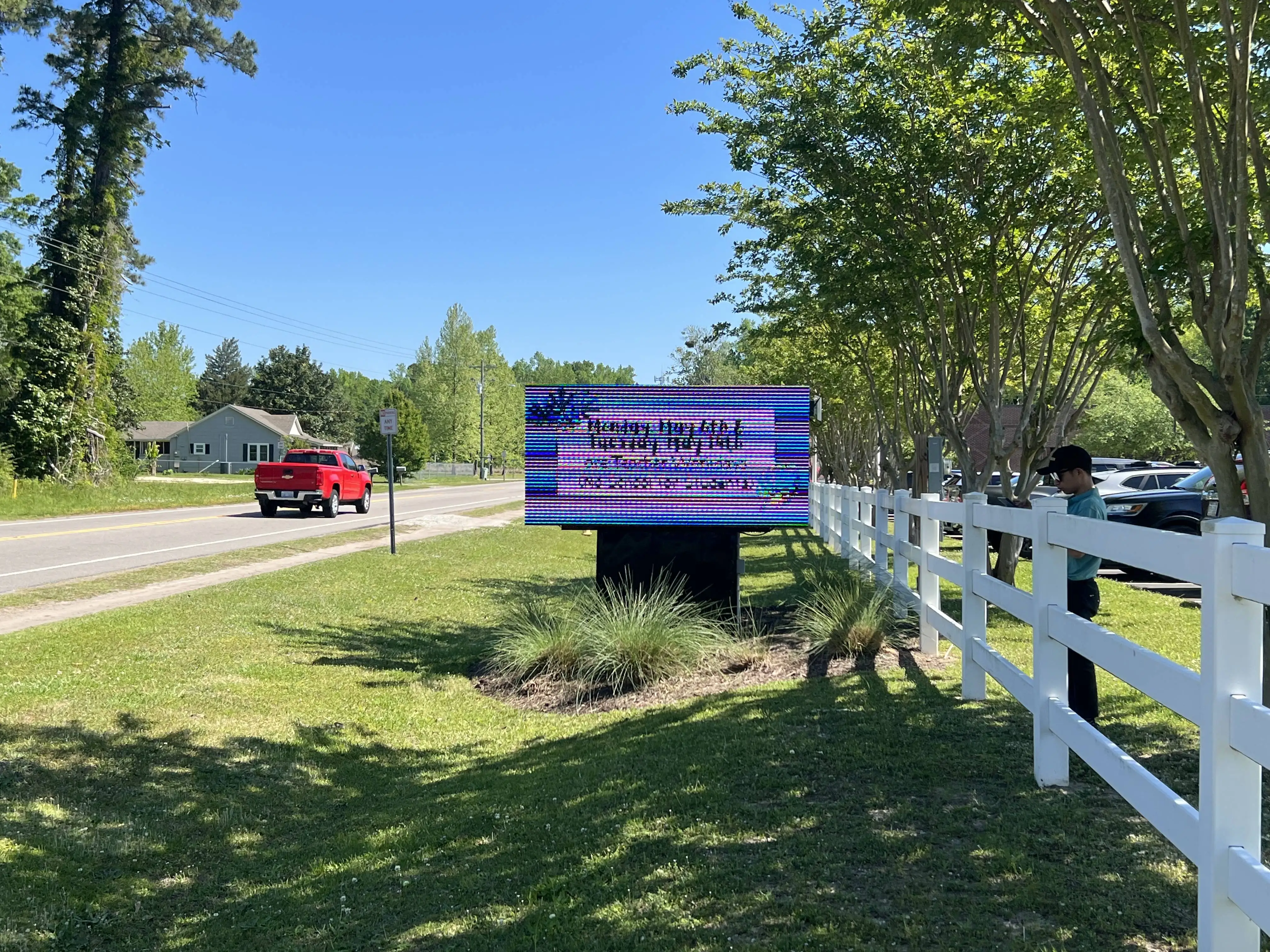 جودة عالية P9.5 IP68 1ft * 1ft شاشة عرض LED ثابتة عالية السطوع للإعلان #5