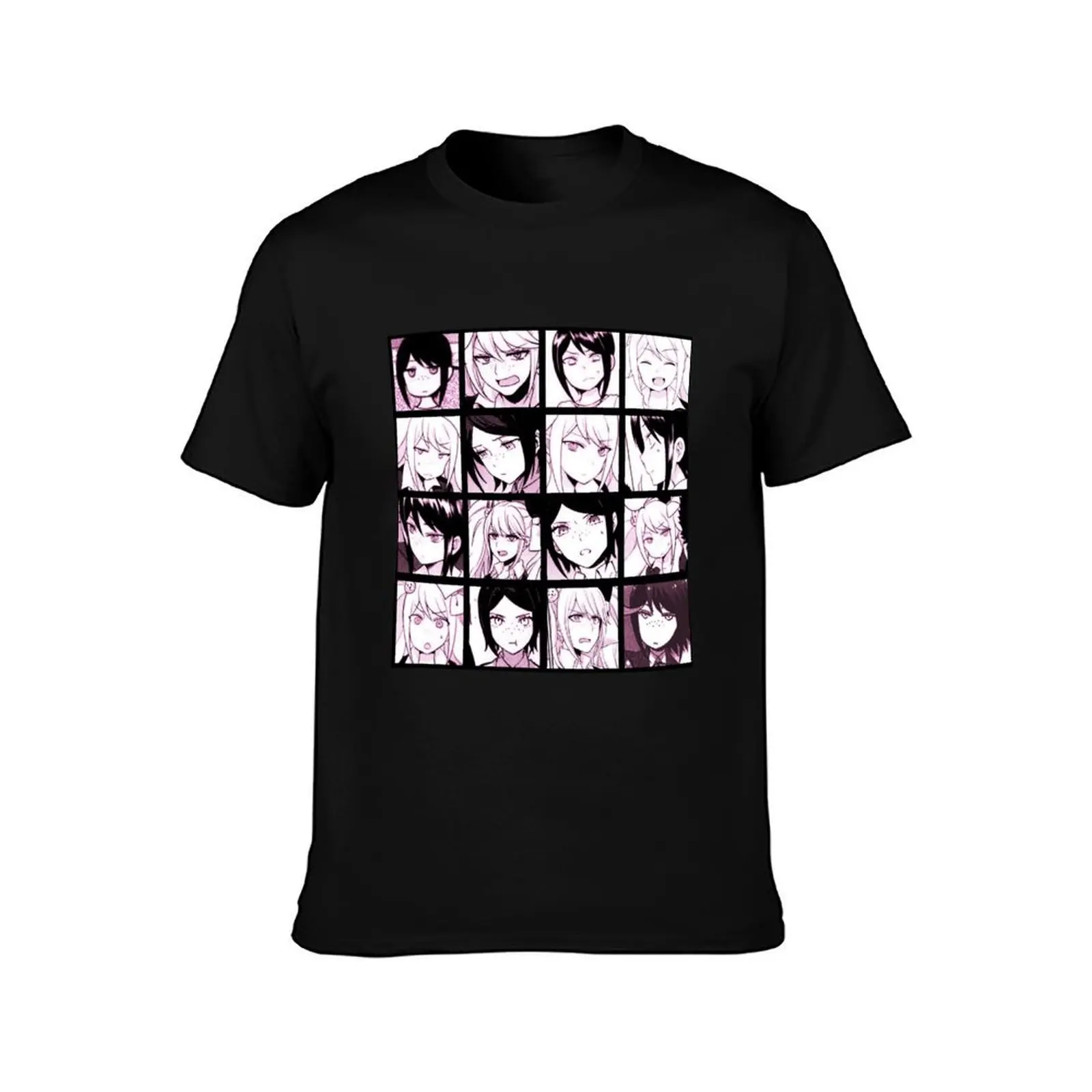 Mukuro Manga Collection (Colored) T-Shirt, Summer Casual Cotton Tee, Oversized Streetwear Tops, Vintage Graphic Print