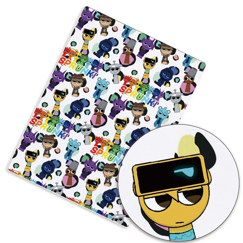 الكلاسيكية الكرتون DIY نسيج القطن البوليستر القطن اليد مخيط ومرقعة مبطن فستان طفل الستار Dresshome الطباعة شعبية #5