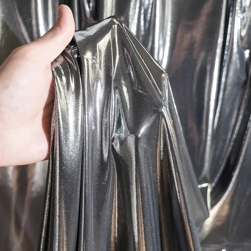 

Железная золотая блестящая кожаная ткань, мягкая и эластичная ткань, шитье вечерних платьев, свадебных украшений, одежды, ткани