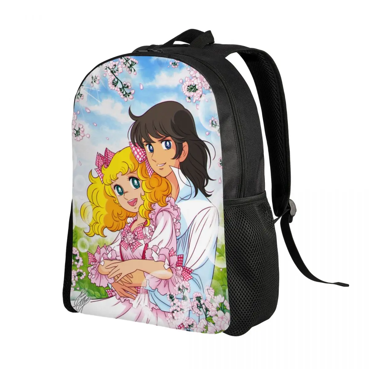 Snoep Snoep Rugzakken Voor Vrouwen Mannen Waterdicht College School Anime Manga Cartoon Meisje Tas Print Boekentas