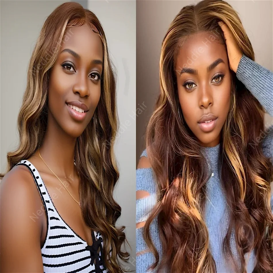 

30 40 inch Highlight wig human hair 13x6 hd Lace Frontal 13x4 Body Brazilian Wigs Loose Wave Cheap Wig Choice For Women