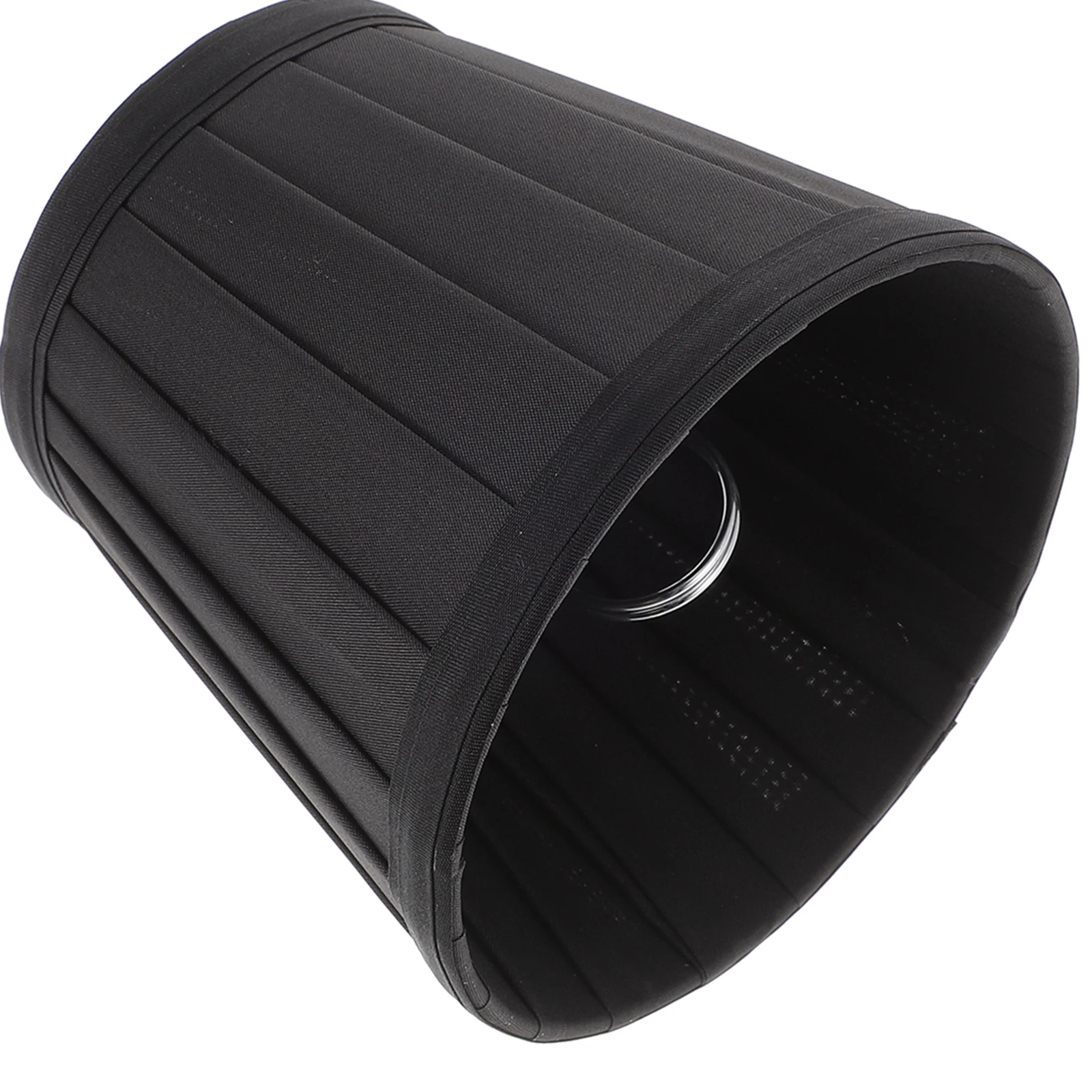 

Черный плиссированный тканевый абажур для настенного прикроватного потолочного светильника, винтажные абажуры, маленькие пылезащитные, прочные, практичные для дома