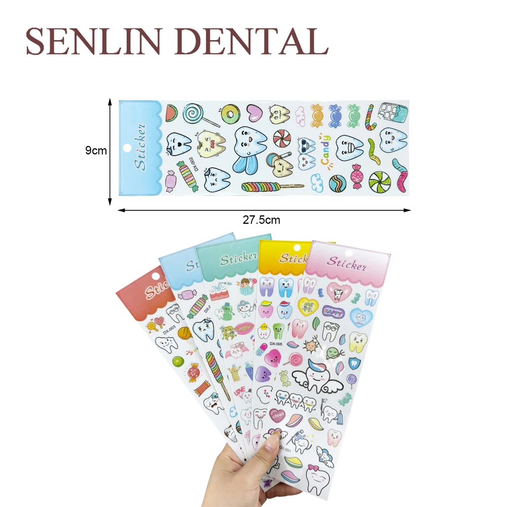 

Dental-Themed Cute Tooth-Shaped Cartoon Stickers Tooth-Shaped Mirror Wall Decals Toothbrush-Shaped Dental Clinic Decor Gifts