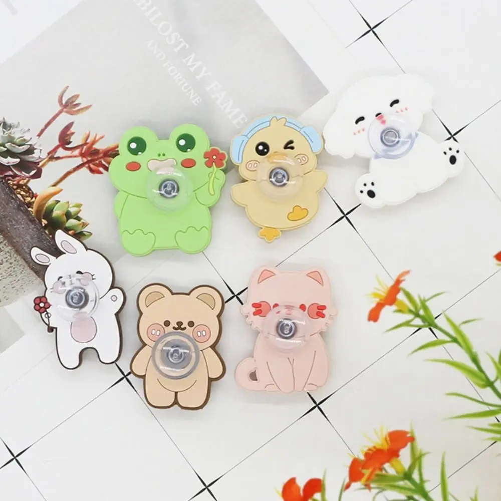 Gyroscope du bout des doigts, Design de dessin animé, Style transfrontalier, petite taille, Animal, jouet Fidget léger et Durable, Spinner, 6 pièces/ensemble