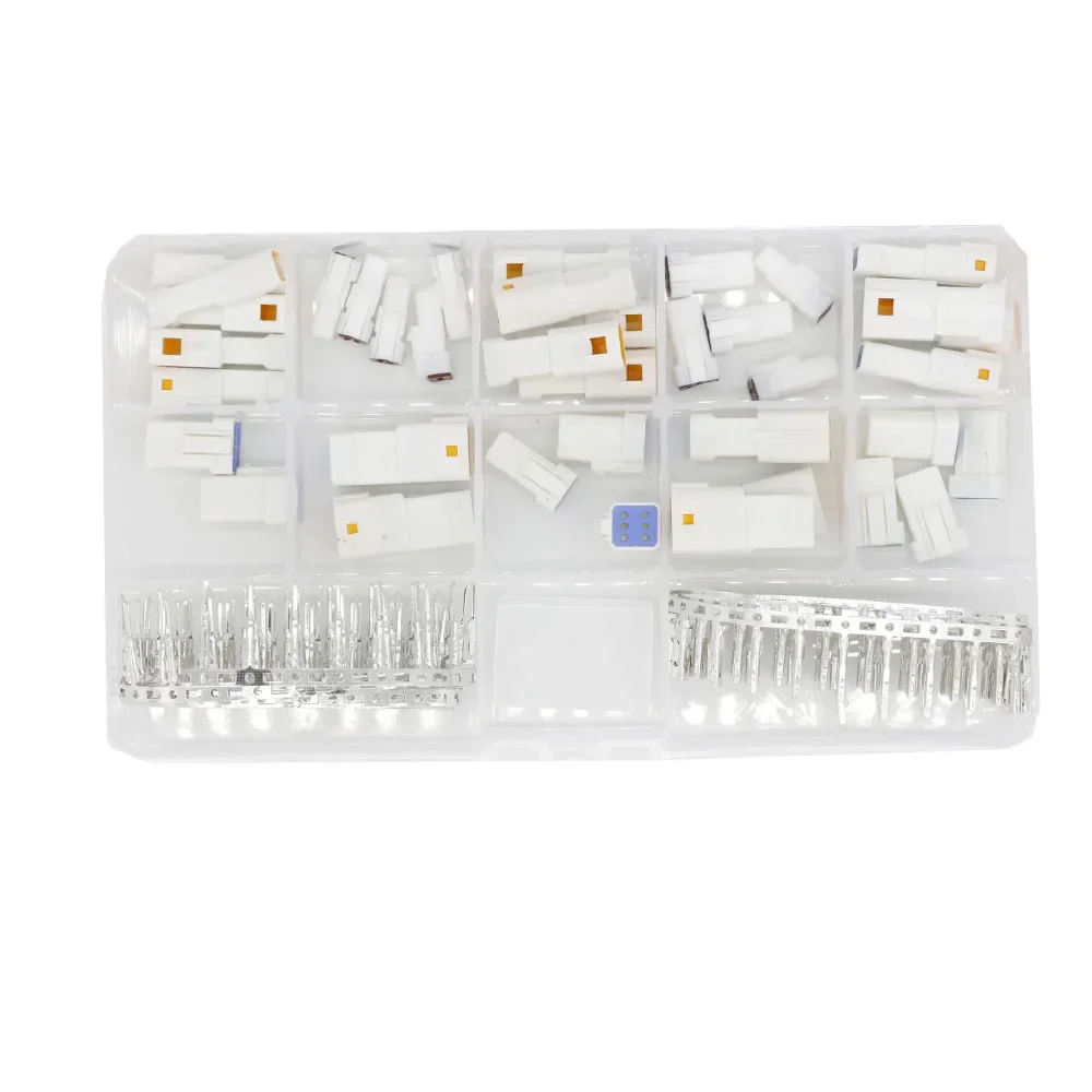 

JST-02R 19 Sets Automotive Connectors JST02R-JWPF-VSLE 2/3/4/6/8 Pin Waterproof Connectors Male and Female JST 02T 03R 04R 06R