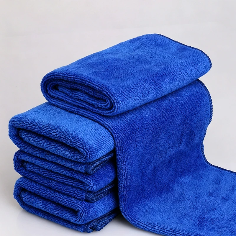 30X70Cm Extra Soft Car Wash Microfiber Towel Car Cleaning Drying Cloth Car Care Cloth Detailing Car Wash Towel Never Scratch