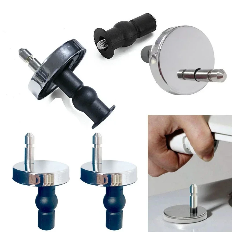 2pcs Toilet Seats Top Fix Hinge Toilet Seat Hinges Soft Close Connector Release Quick Fitting Replacement Screw Home Hardware