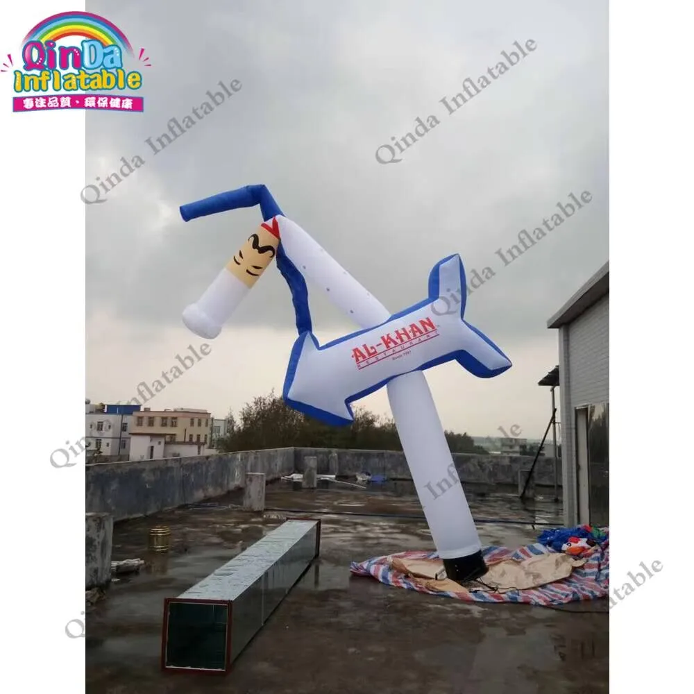 

Мини-надувной небесный воздушный танцор, танцевальный человек, надувной махающий человек в форме кукера для рекламы