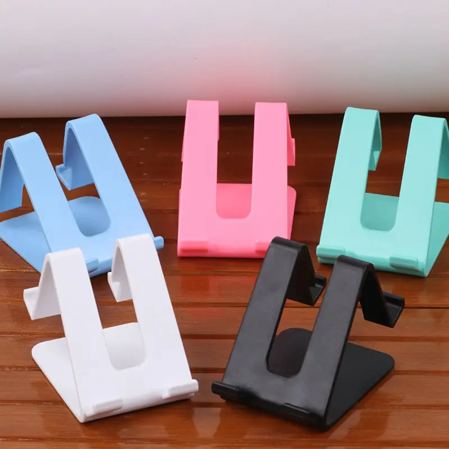 

Durable and Versatile Rotating Multi-Angle Desktop Phone Holder Stand for Hands-Free Video Calls and Online Meetings, Universal