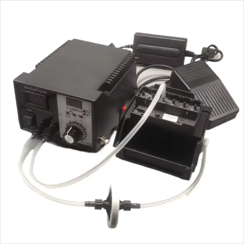 หัวพิมพ์ DTF หมึกอุดตันทําความสะอาดเครื่องซักผ้า Unclog ย้อนกลับสําหรับ Epson L1800 L805 1390 i3200 4720 XP600 DX6 หัวพิมพ์ทําความสะอาด