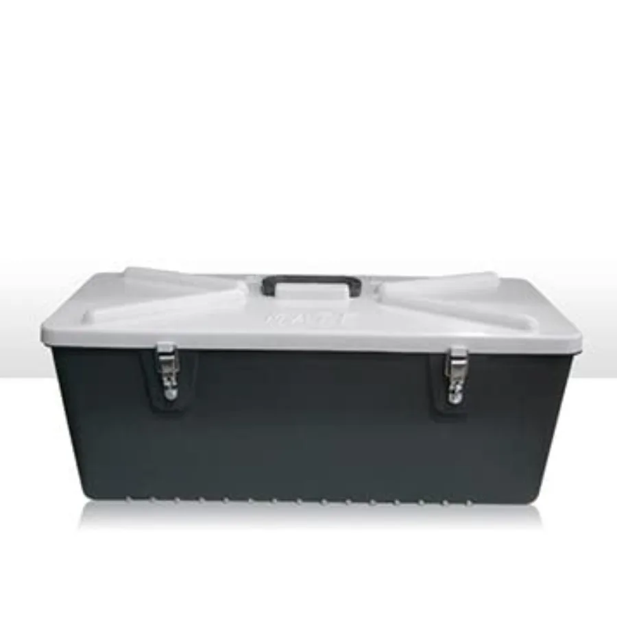 

Special Mate Fishing Tackle Box Organizer 8" Spoon Lure Storage Grey/White #8225