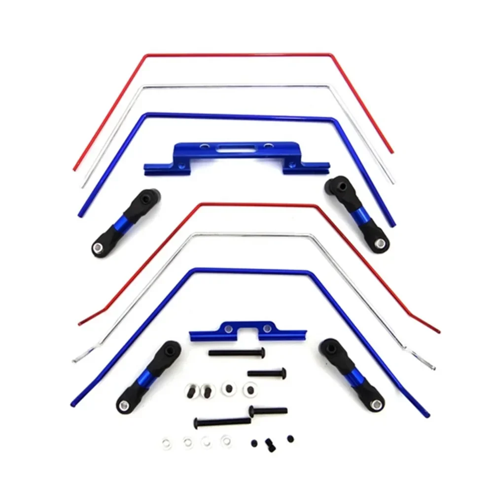 Metal Front and Rear Sway Bar Anti Roll Bar Kit for 1/5 Traxxas X-Maxx XMAXX RC Car Upgrades Parts Accessories