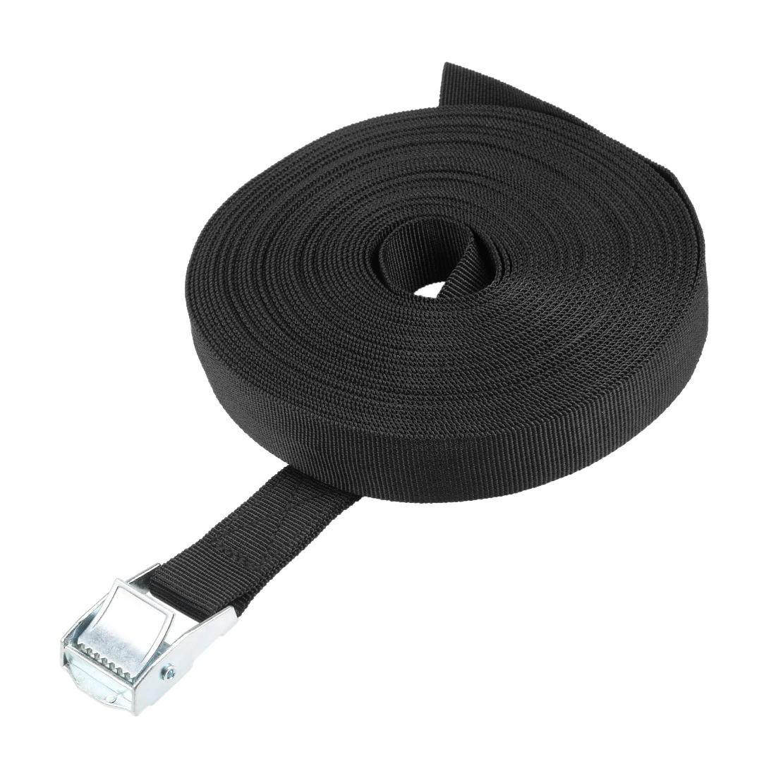 Cargo Lashing Webbing Straps 25mm Wide 5.5M-12M Length Polyester Strong Ratchet Belt Luggage Bag With Cam Buckle Up to 80Kg