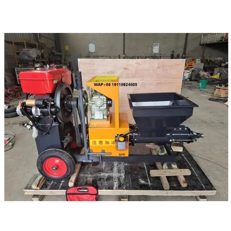 Mortar Sand Cement Spray Machines Cement Mortar Spray Plastering Machine