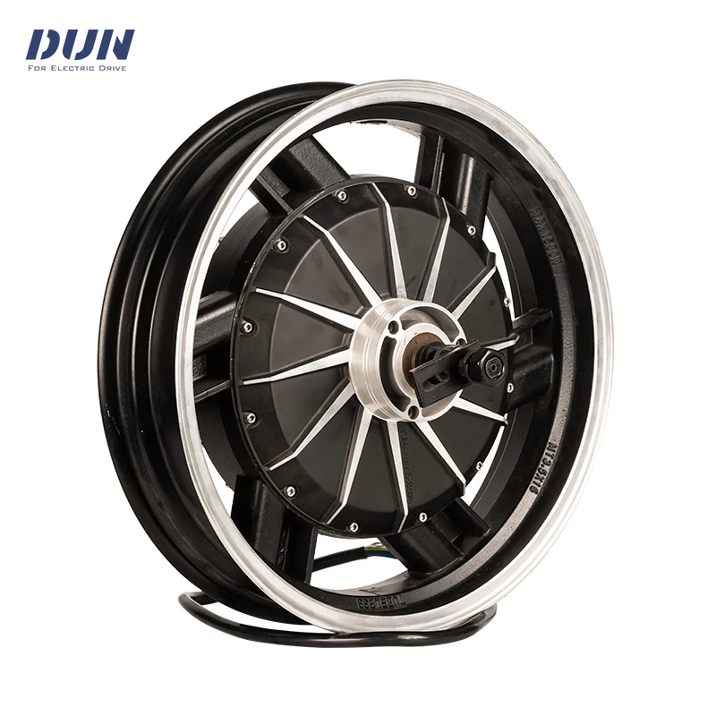 

YUMA 16x3.5inch 254 YM3000w 72v 75kmh 40H Three Phase Magnet Wheel Hub Motor