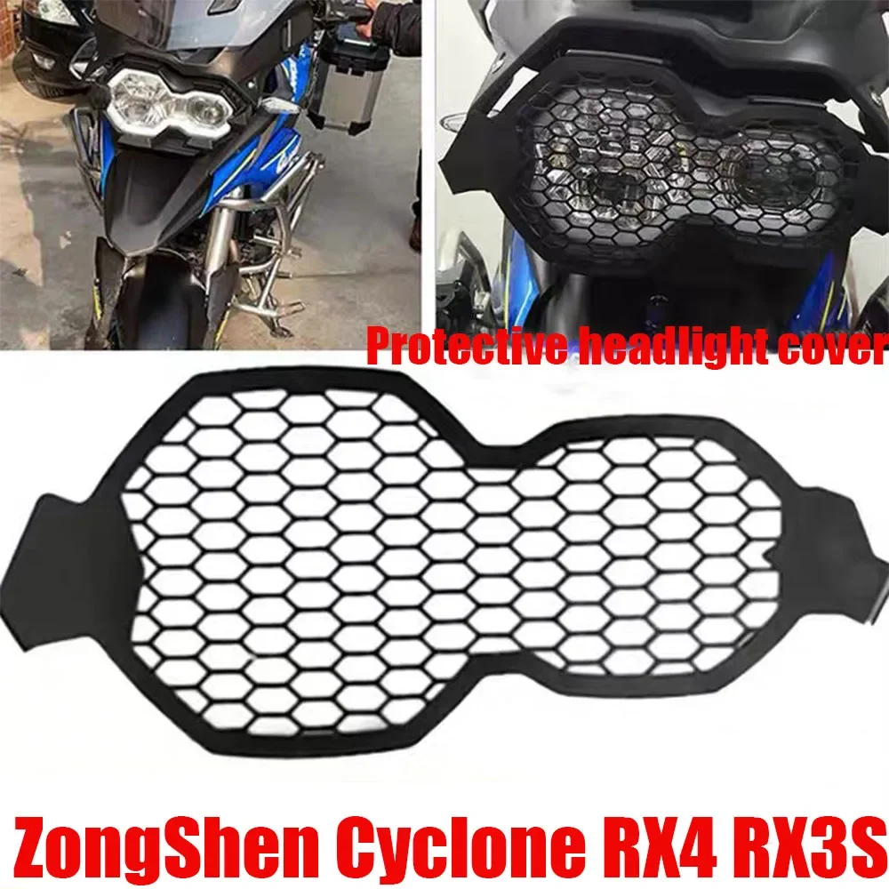 

Motorcycle Headlight For ZongShen Cyclone RX4 RX3S Protection Headlight Lampshade RX4 RX 4 R X4 RX 3S RX3 S RX3S Dedicated