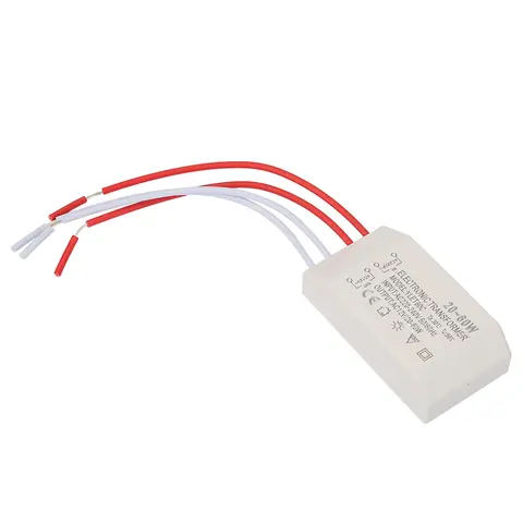 220V to AC 12V Electronic Transformer Voltage Converter 20‑60W Smart Power Supply Driver 220V to 12V Electronic Transformer