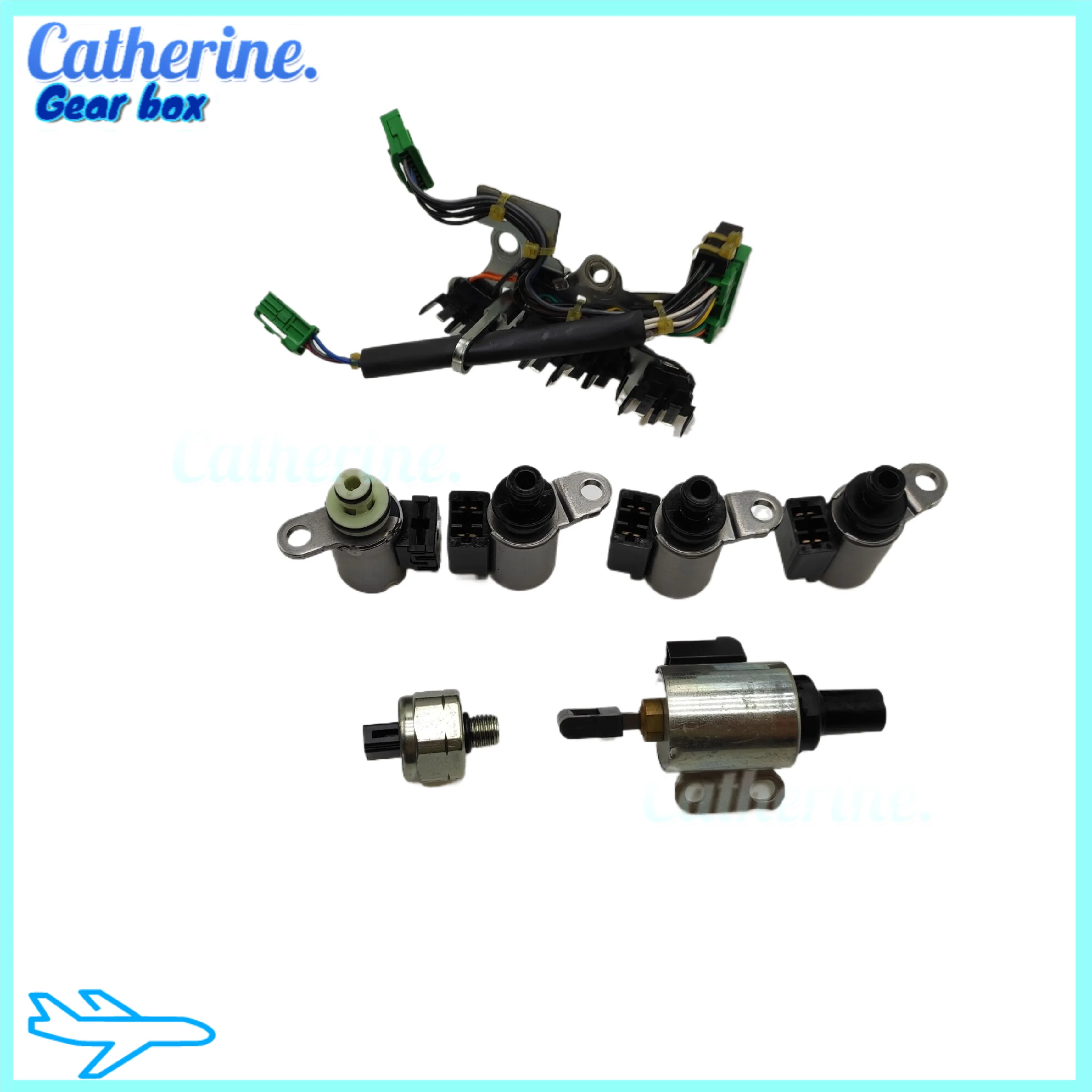 

Оригинальный высококачественный комплект соленоидных клапанов для коробки передач JF011E RE0F10A, подходит для Nissan Altima/Rogue 2007–2012 годов выпуска.