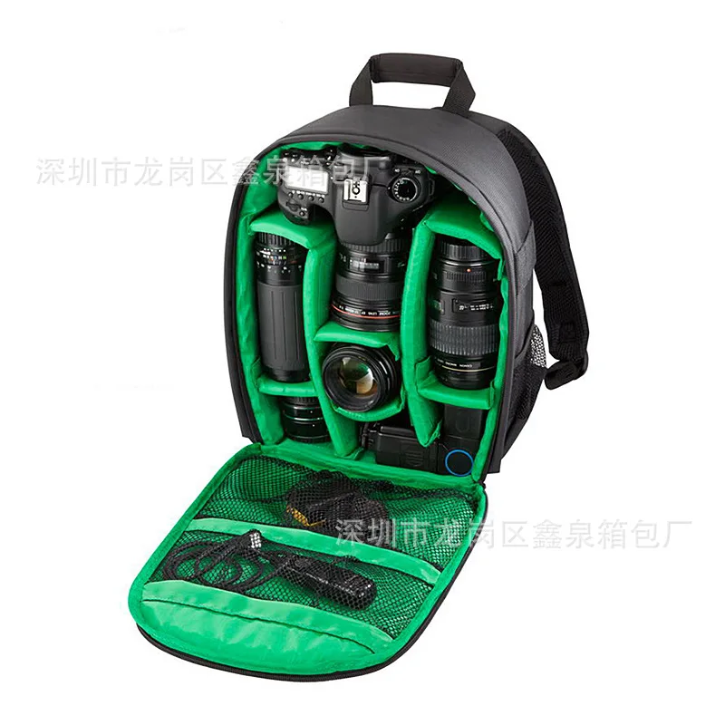Casual Photography Small Camera Bag Waterproof and Wear-resistant DSLR Photography Camera Backpack Suitable for