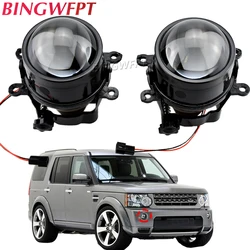 Conjunto de luz antiniebla para coche, luces LED DRL de circulación diurna de 12V para Land Rover Range Rover Freelander Discovery 4 2 LR2 2006-2014, 2 uds.