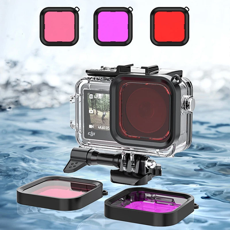 

Underwater 40M Waterproof Case Diving Housing Protective Shell For DJI OSMO Action 4 3 Camera Accessories