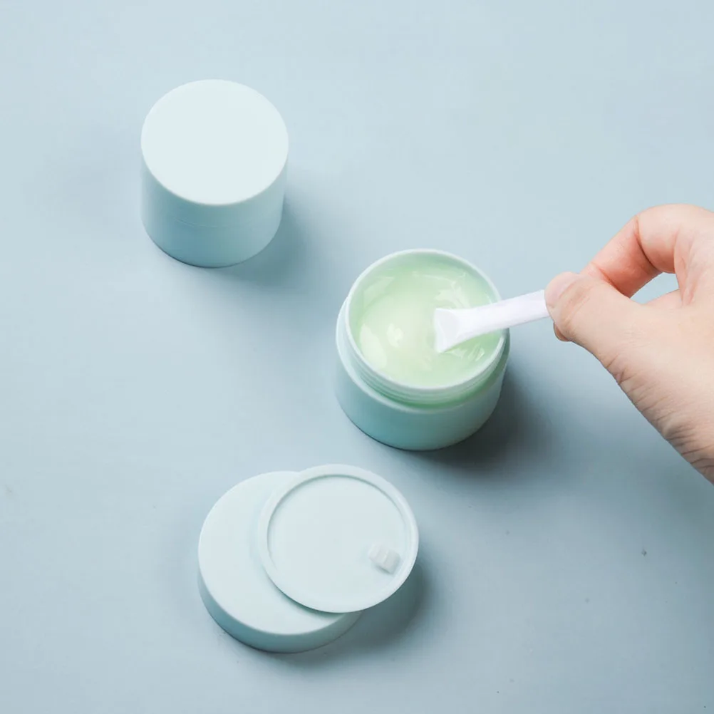 

8 Pcs Packaging Box Refillable Containers Travel Cream Bottle Small Jar Lightweight Lotion Pp Plastic Cleanser