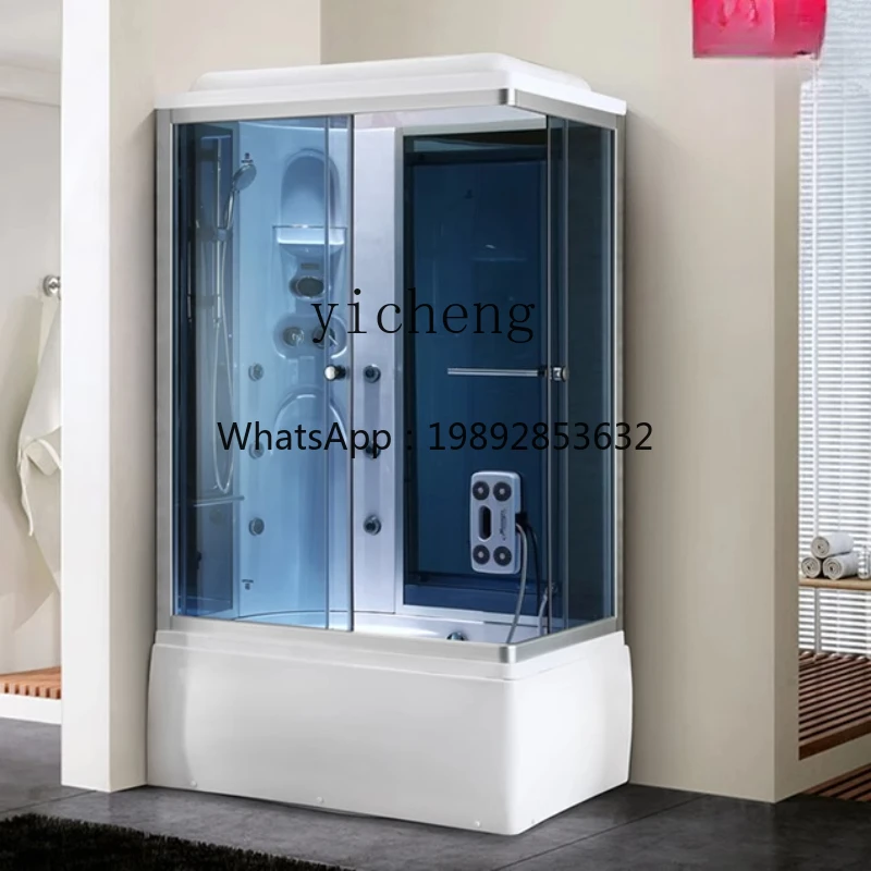 

integral shower room toilet bathroom sauna bath rectangular with bathtub shower