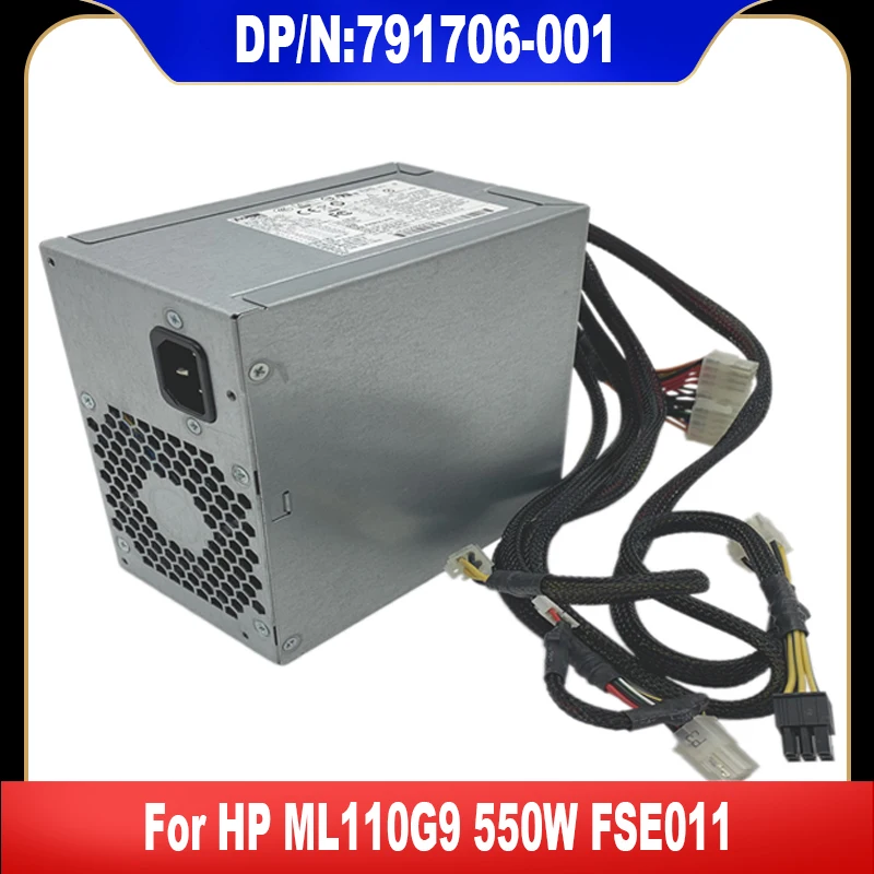 

791706-001 776937-601 New Original PSU For HP ML110G9 550W FSE011 Switching Server Power Supply S14-350P1A High Quality