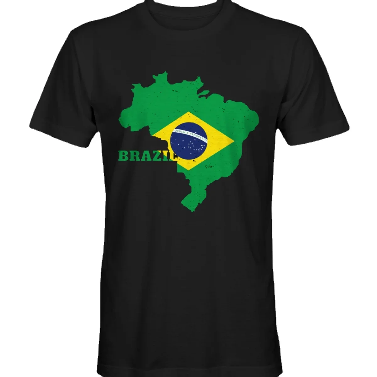 

Brazil Country Flag Map Printed Gift T-Shirt. Summer Cotton O-Neck Short Sleeve Mens T Shirt New S-3XL