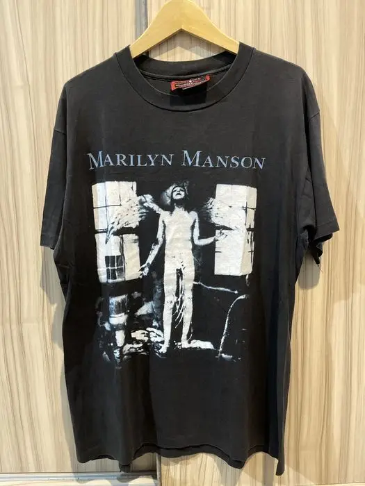 Marilyn Manson Antichrist Short Sleeve Unisex Tshirt Reprint S-5XL KH7209