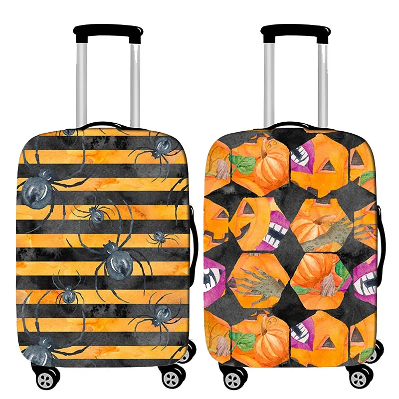 Designer Spider Pattern Luggage Cover Thicken Baggage Covers Suitable 18 To 32 Inch Suitcase Case Dust Cover Travel Accessories