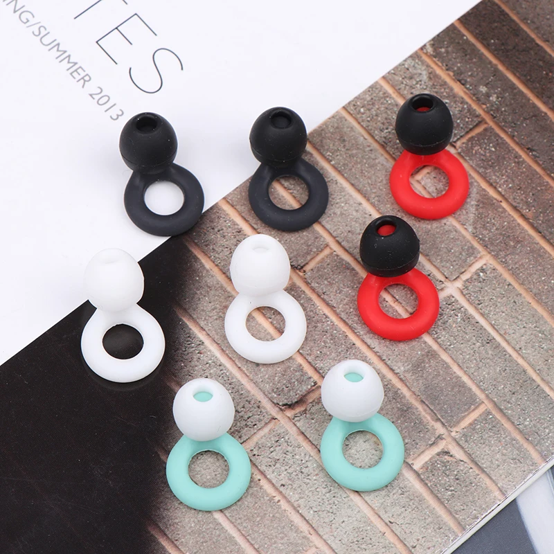 Noise Reduction Earplugs Outdoor Sports Soundproof Sleep Ear Caps Silicone Earplugs