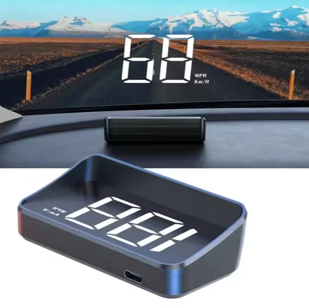 

M2 Digital Speedometer for All Cars GPS Head-Up Display With Speed Alarm