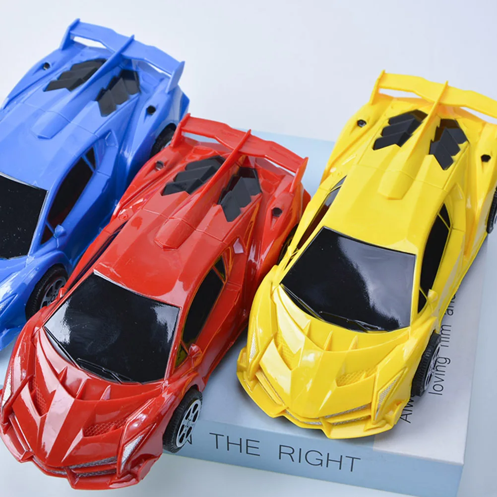 4Pcs Friction Powered Cars Adorable Inertial Vehicles for Baby Toddler Interactive Push Car Construction Design Kids Fun Present