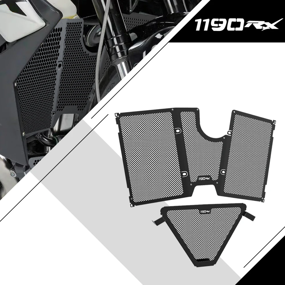 

1190 SX RX Motorcycle Radiator Grille Guard Cover Oil Cooler Guard Protection For Erik Buell Racing EBR 1190SX 1190RX 2014-2024