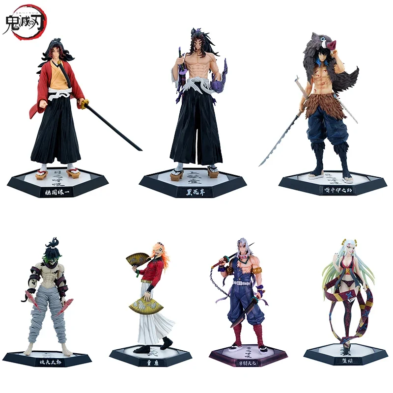 

Demon Slayer Figure Daki Giyuutarou Tsugikuni Yoriichi Kokushibo PVC Model Toy Kimets No Yaiba Anime Action Figure Toy Kids Gift