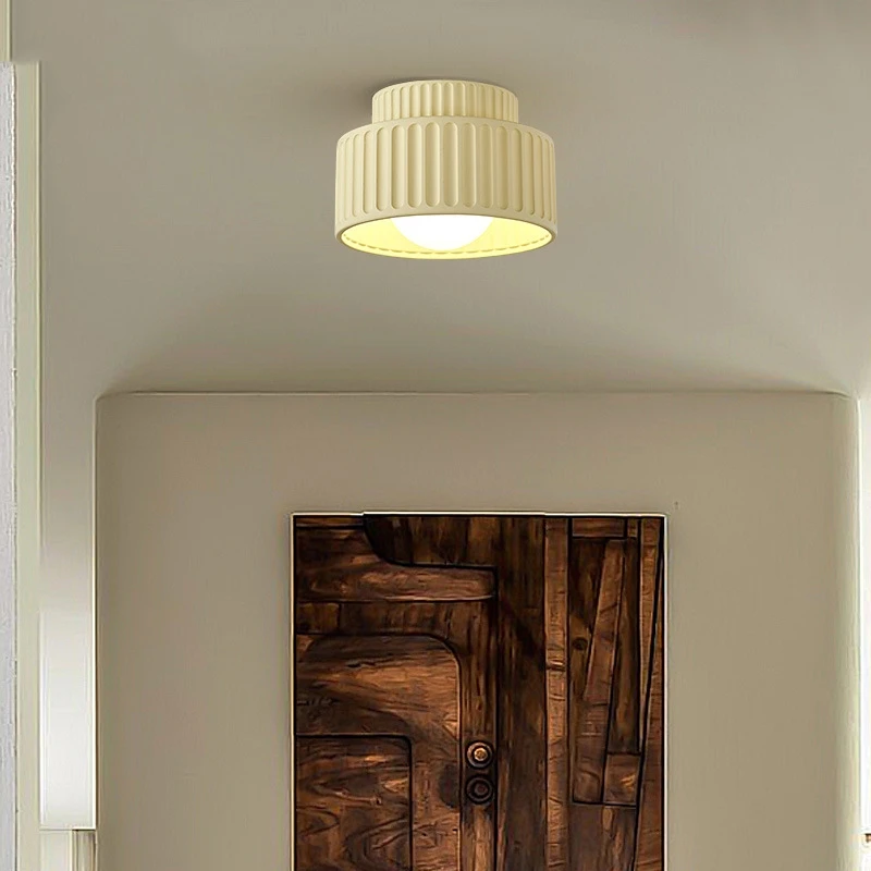 Nordic Surface Mounting Ceiling Light Resin Lamp For Bedroom Hallway Living Room