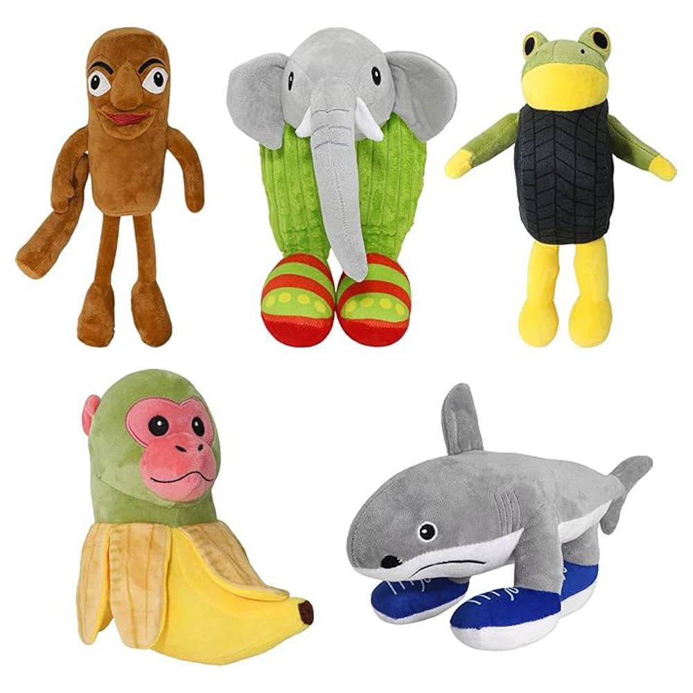 

Итальянский плюш Brainrot, банани из шиммона для мальчиков, девочек и взрослых, уникальный забавный подарок на день рождения, дом, офисный стол