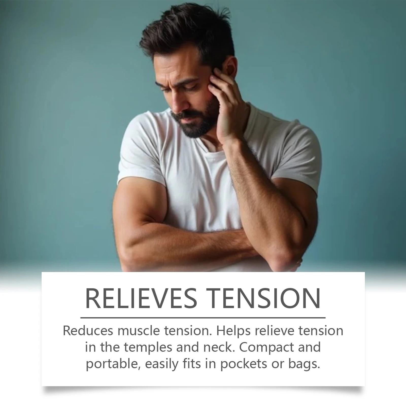 Herbal Relief Roll-On For Migraine Relief Reduce Muscle Tension Relieve Stress Pain Necessary Office Supplies Portable Oil New