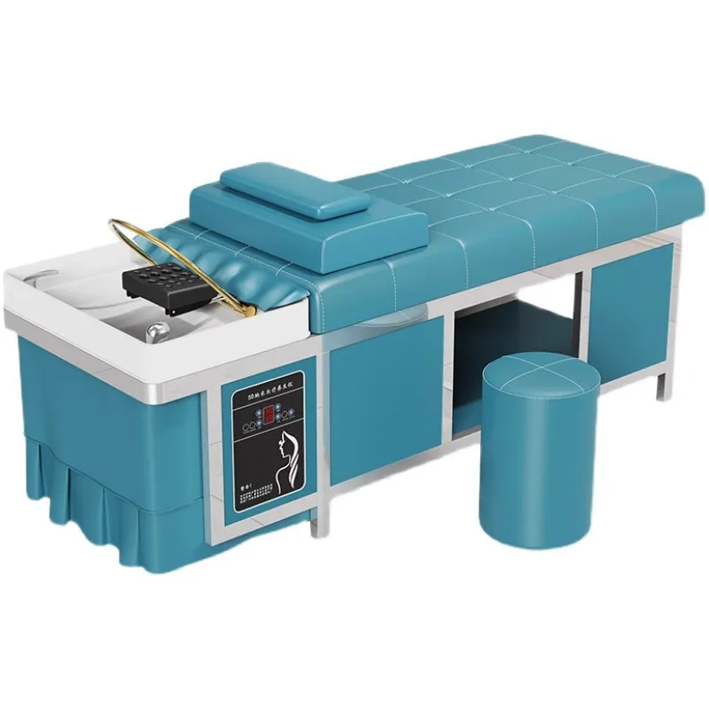 

Тайский шампунь, кровать, парикмахерская, парикмахерская, полная откидная кровать для лечения головы, кровать с циркуляцией воды, фумигация