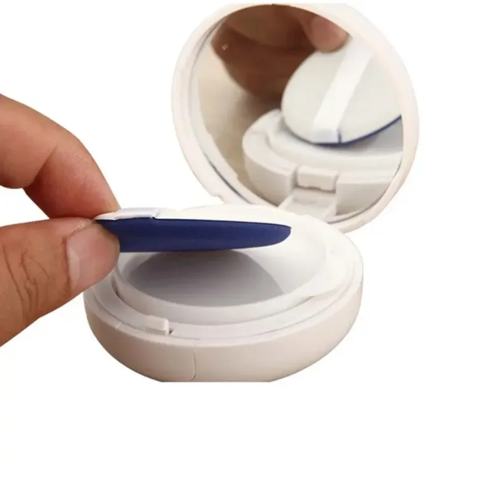 15 جرام/0.5 أوقية وسادة هوائية فارغة صندوق نفخة المحمولة حقيبة مستحضرات التجميل الحاويات مع مرآة إسفنجة البودرة لكريم الأساس BB #4