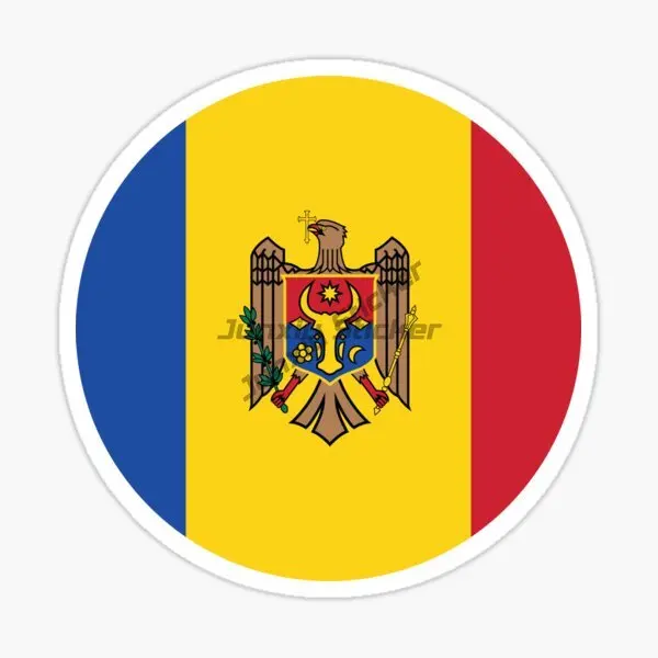 ماريلاند مولدوفا هولندا كاليدونيا الجديدة رومانيا صربيا جزيرة صقلية العلم الدائري ملصقات السيارات الفينيل ملصقات بمادة لاصقة ذاتية