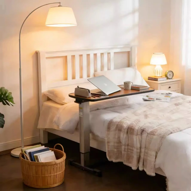 Lifting bedside elderly laptop desk