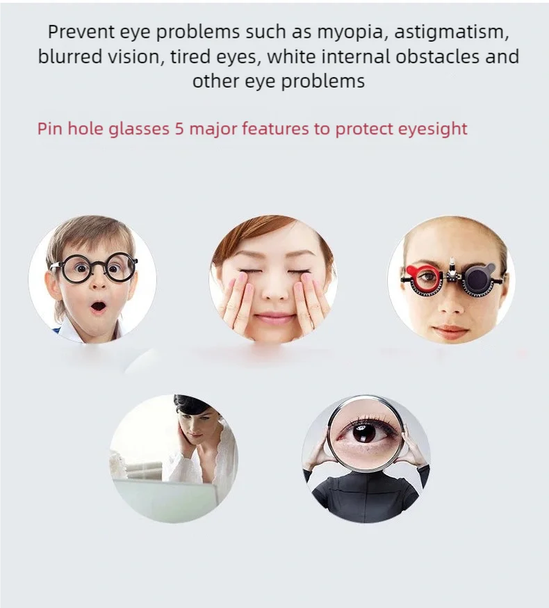 1PC Vision Care Ophthalmologie Korrektur Enhancer Brille Anti-müdigkeit Gläser PC Bildschirm Laptop Augenschutz – Detail 1