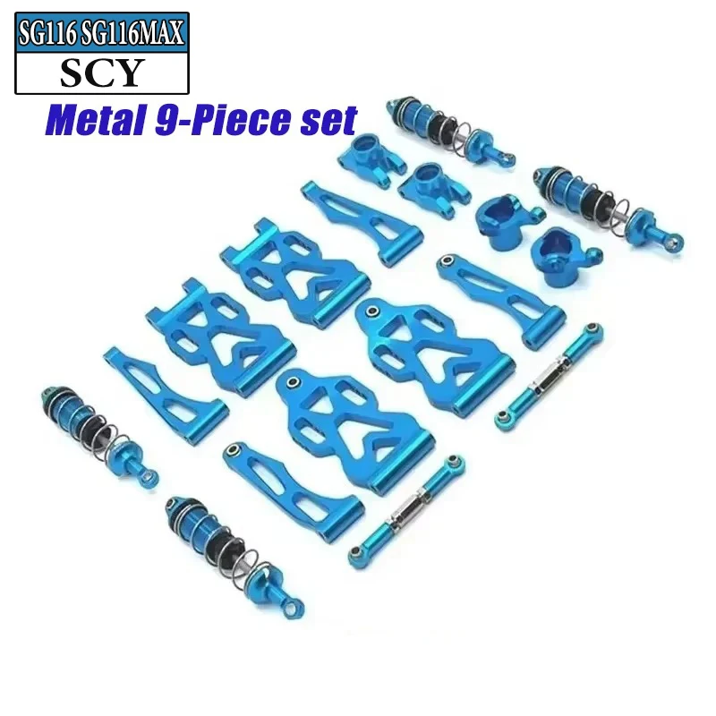 100% compatibel met 1/16 SCY16101, 16102, 16103, 16201, SG116PRO, SG116MAX borstelloze afstandsbediening auto-upgrade armstoel.